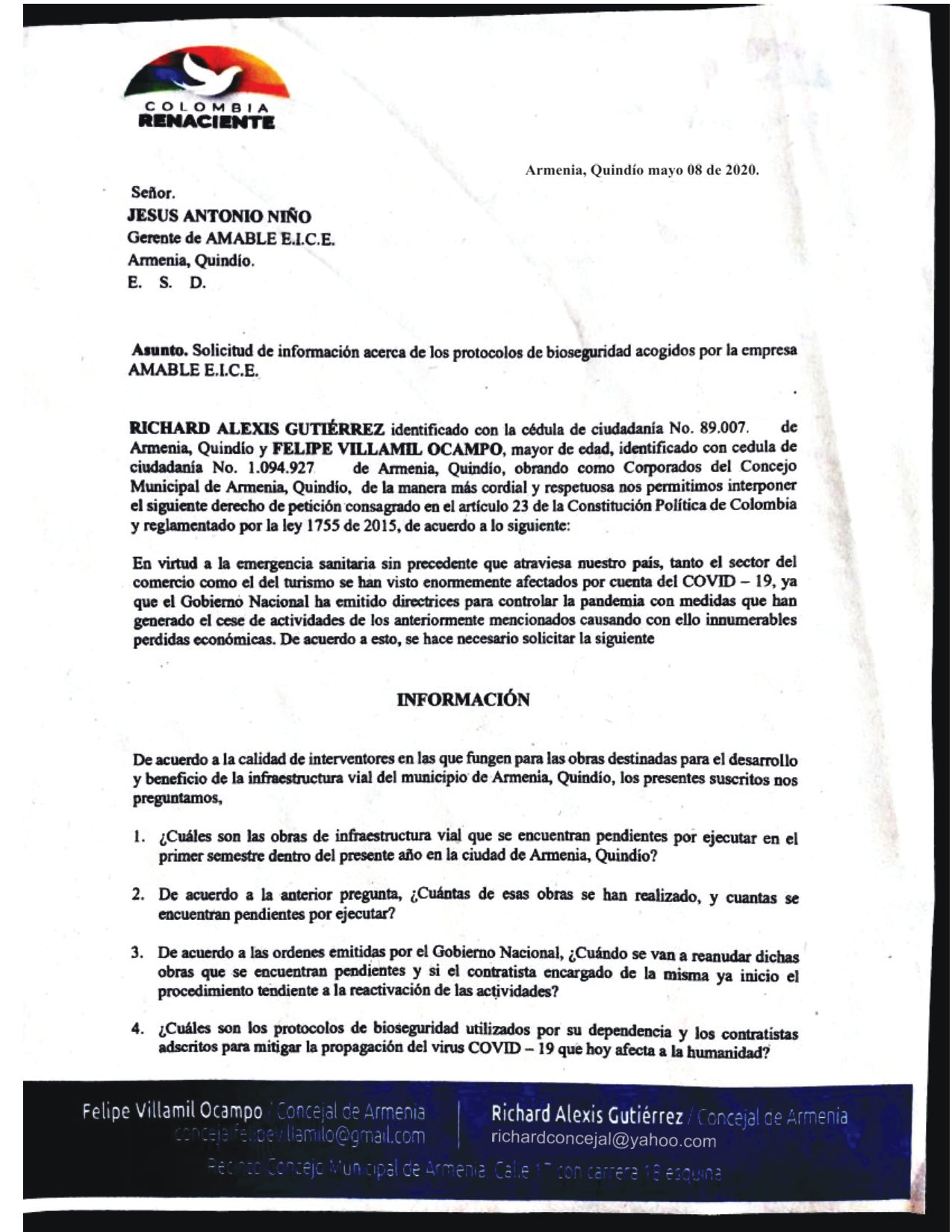 derecho de peticion concejales col Renaciente 1 pages to jpg 0001